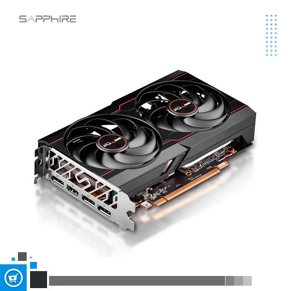 Sapphire PULSE Radeon RX 6600 8GB グラフィックスボード 11